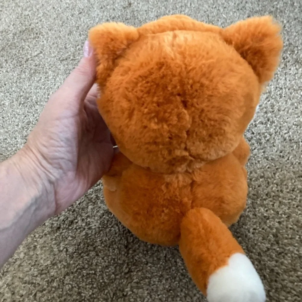 Adorable Plush Fox Toy - Orange and White - Picture 2 of 2